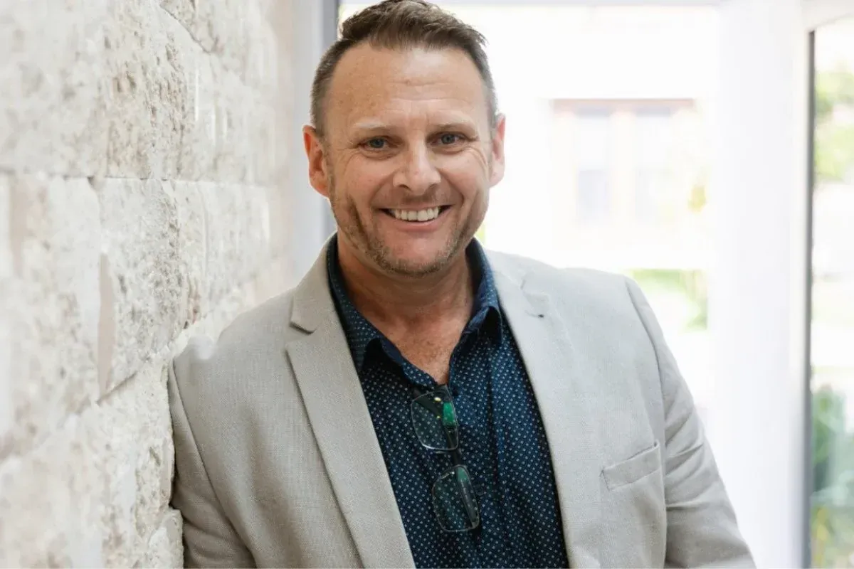 Luke Taylor smiling for the camera