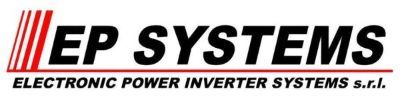 Il logo di ep Systems Electronic Power inverter Systems srl
