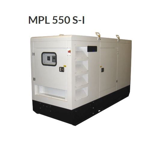 Un'immagine di un generatore mpl 550 s-1 su sfondo bianco.