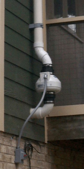 Radon Mitigation System — Charlottesville, VA — Radon Solutions Inc.