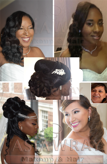 Bridal hair black women; afro caribbean wedding hair; afroweddinghair;