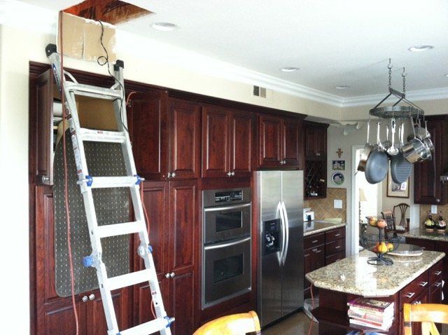 Kitchen cabinets