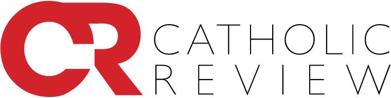 The red logo for Catholic Review, featuring the letters 