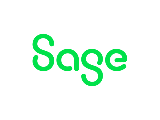 Sage logo in green on a white background.