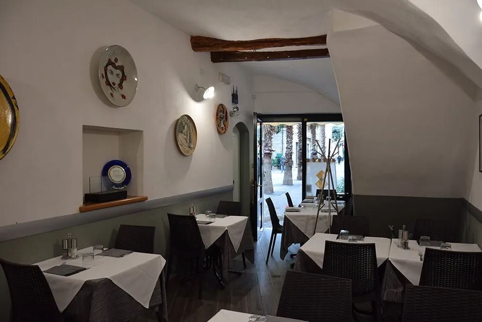 sala elegante ristorante di pesce