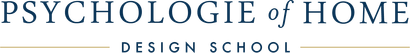 A logo for the psychology of home design school