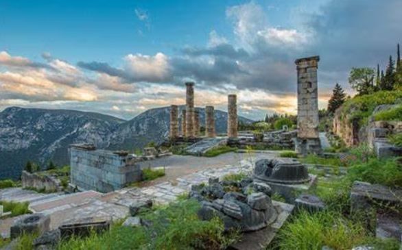 Day trip from Athens to Delphi, Greece with guided tour of ancient Temple of Apollo
