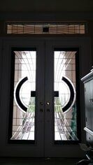 Ornament Glass Door Design — Decorative Door Glass in Clermont, FL