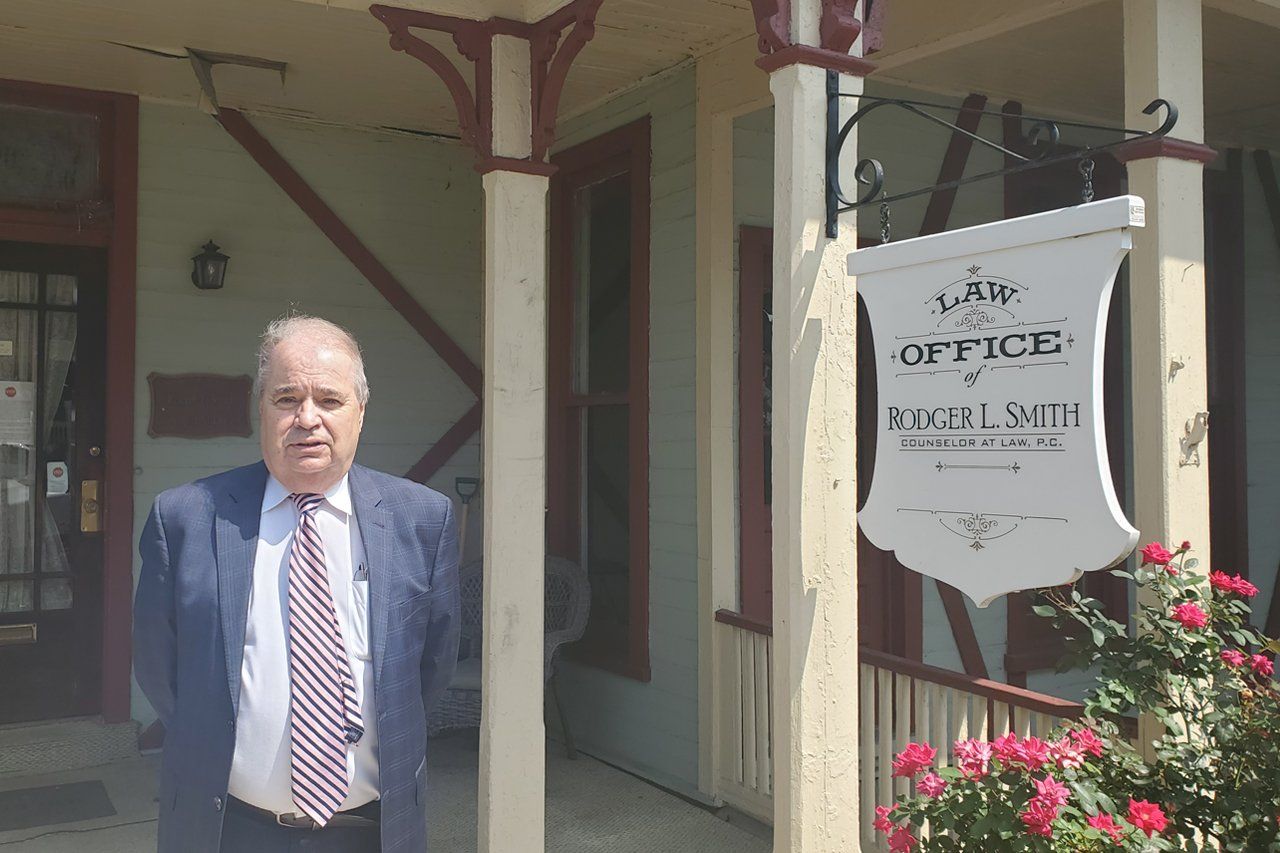 Rodger L. Smith In Front Of His Office — Luray, VA — Rodger L. Smith, Counselor at Law, PC