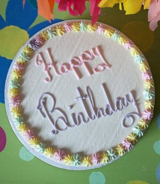 Ice Cream Birthday Cake made to order with at least two days notice.
Curry Freeze Ice Cream Shop