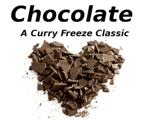 Chocolate hard ice cream
Curry Freeze Ice Cream Shop