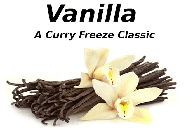 Vanilla flavored hard ice cream
Curry Freeze Ice Cream Shop