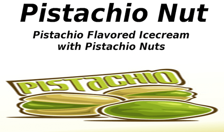 Pistachio hard ice cream
Curry Freeze Ice Cream Shop.