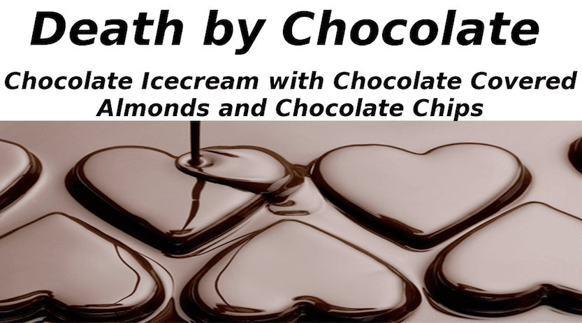 Death by chocolate hard ice cream
Curry Freeze Ice Cream Shop.