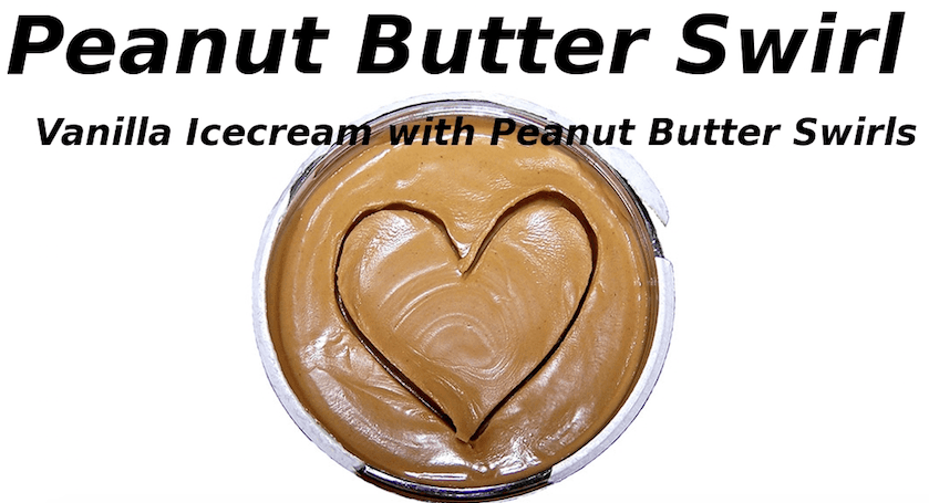Vanilla hard ice cream with peanut butter cups.
Curry Freeze Ice Cream Shop
