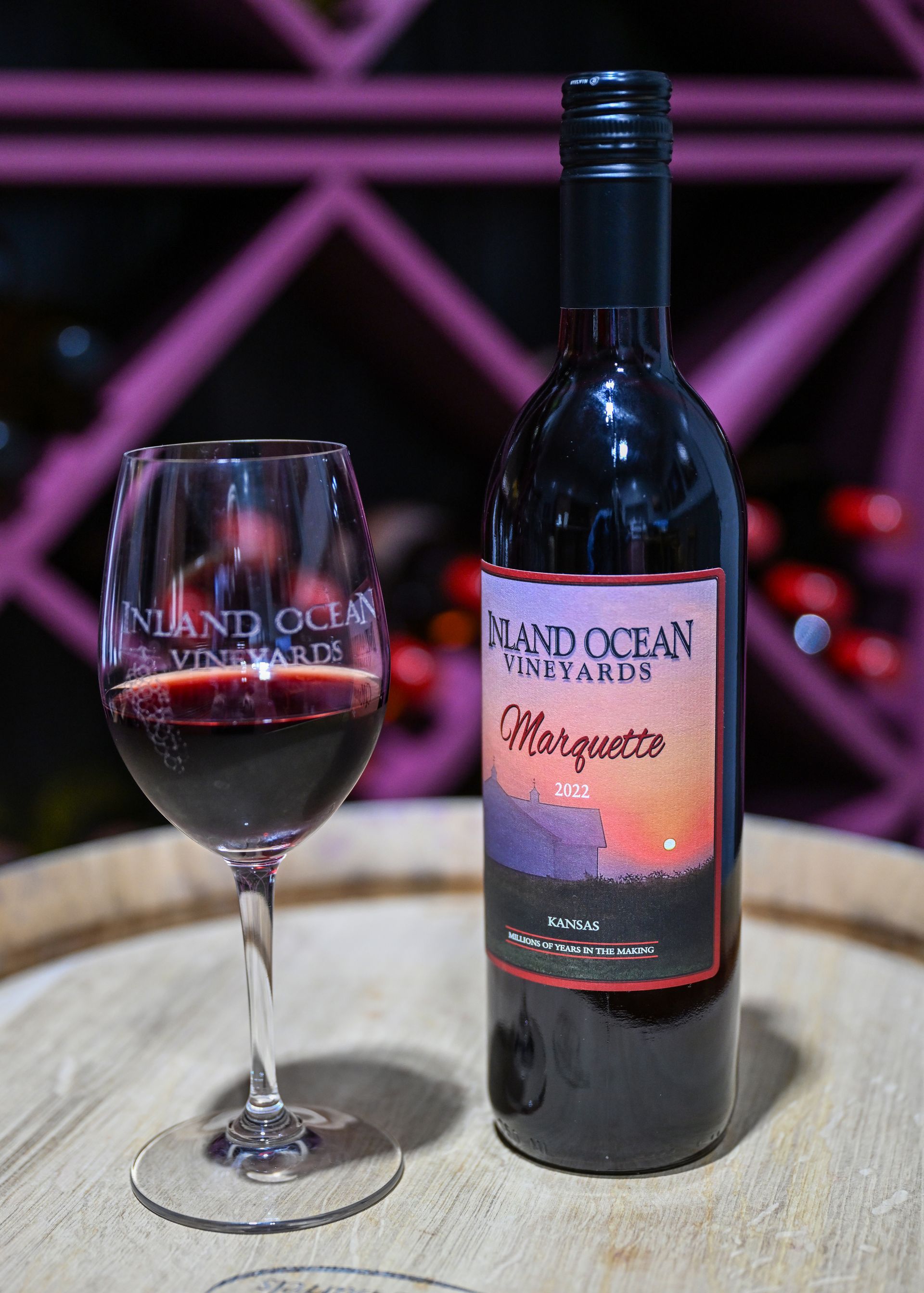 marquette wine inland ocean vineyards hutchinson ks