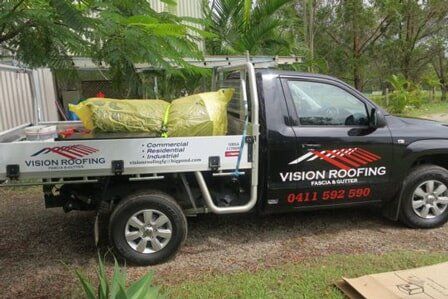 Vision Roofing Truck — Vision Roofing in Hervey Bay, QLD