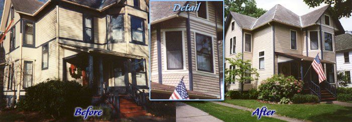 Deck and Patio Remodeling — Window Siding Remodeled in Pittsfield, PA