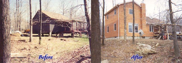 Pittsfield — Camp House Remodeled in Pittsfield, PA