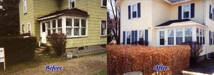 Kitchen and Bathroom Contractor — Repainted House in Pittsfield, PA