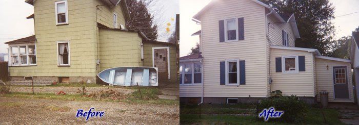 Exterior Remodeling — Siding Restored and Remodeled in Pittsfield, PA