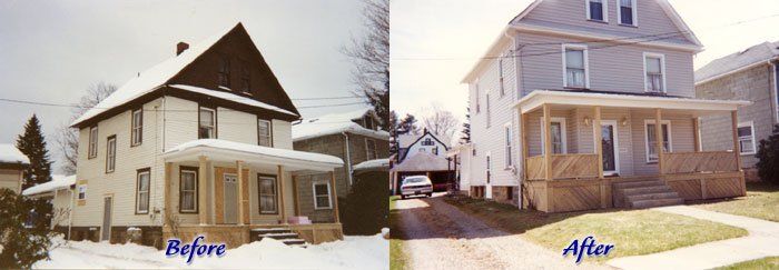 House Remodeling — Porch Finishing in Pittsfield, PA