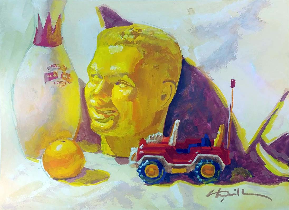 oil acrylic watercolor virtual live zoom still life class painting robert sherrill workshops