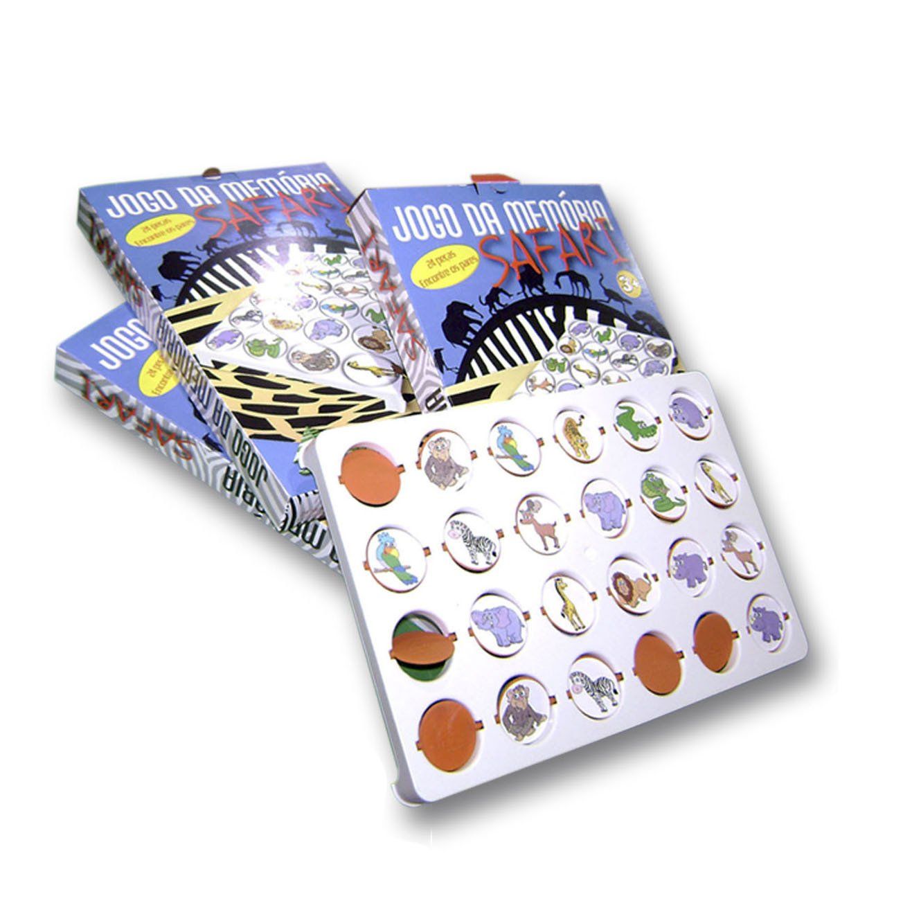 jogo da memória de animais safari