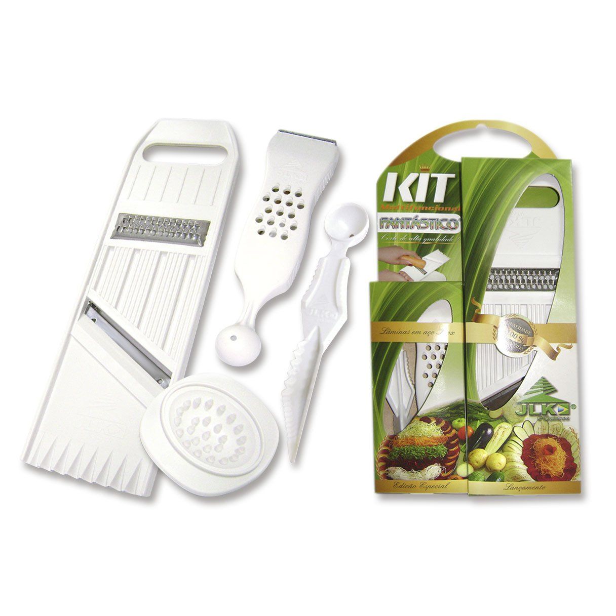 Kit cortador de legumes