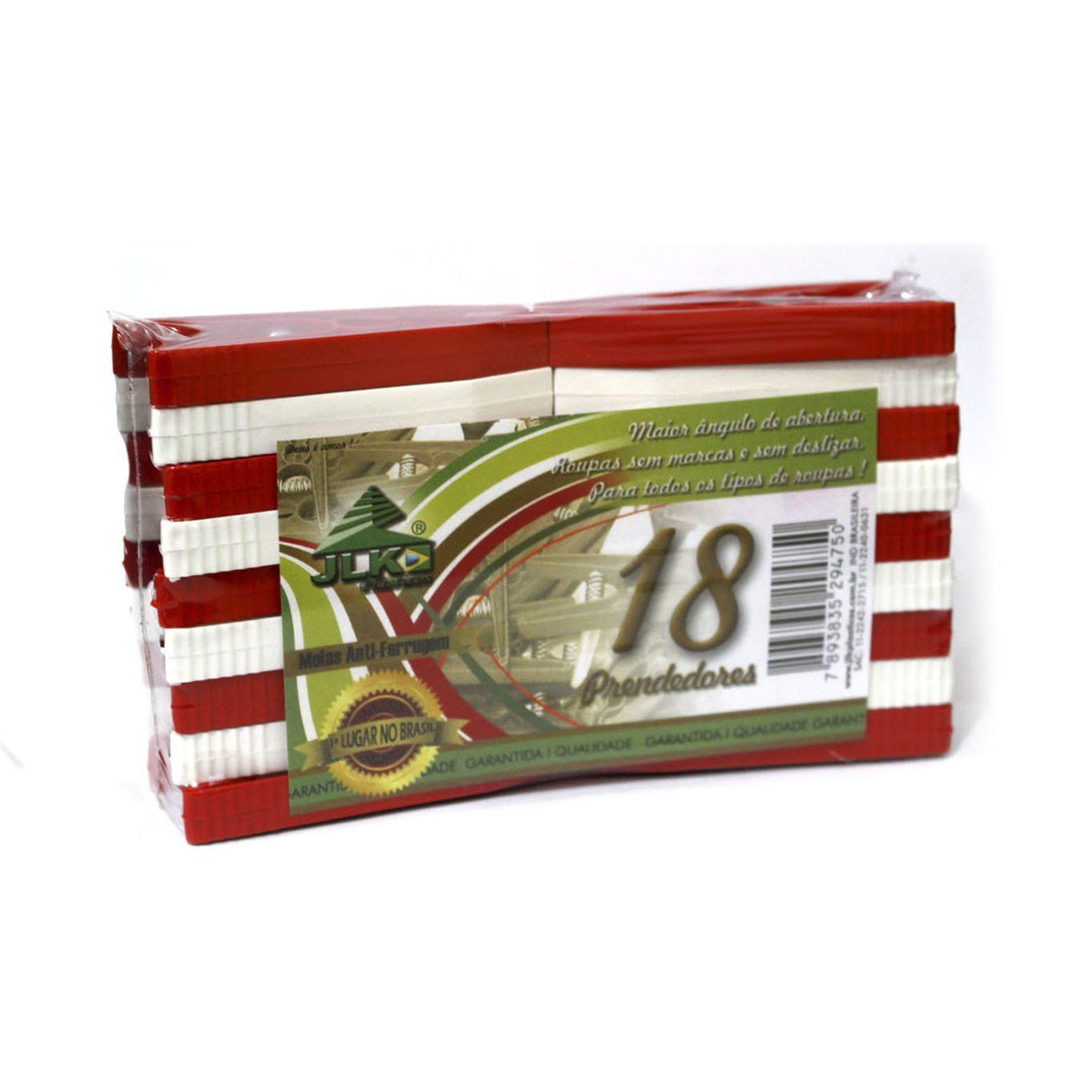 Prendedor de roupas 18 unids selado