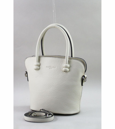 White luxury purse