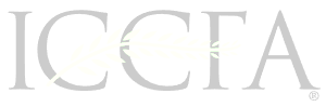Logo: ICCFA, stylized gray letters on white background.