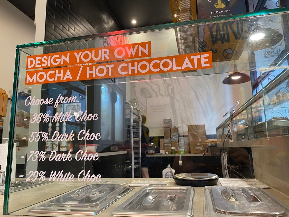 Glass Graph Of Ingredients — Signage In Acacia Ridge, QLD