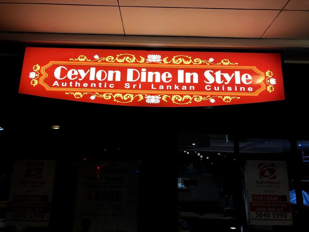 Red Lightbox Awning — Signage In Acacia Ridge, QLD