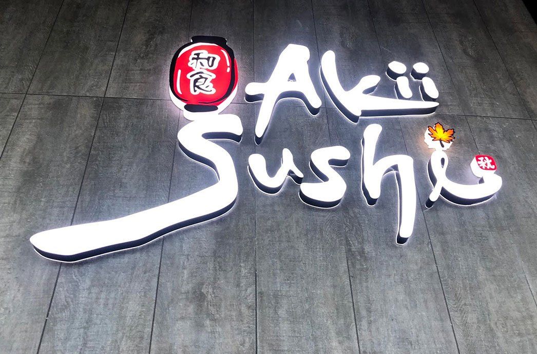 White 3d Signage — Signage In Acacia Ridge, QLD