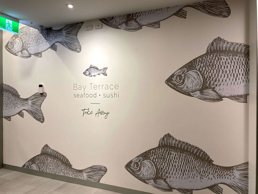 Bay Terrace Wall Logo — Signage In Acacia Ridge, QLD