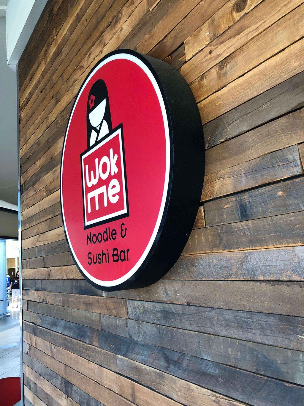 Logo Signage On A Wood Wall — Signage In Acacia Ridge, QLD