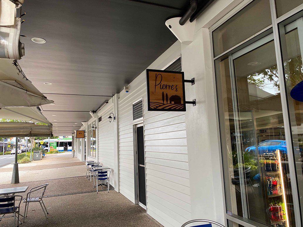Pierre's Wood Outdoor Signage — Signage In Acacia Ridge, QLD