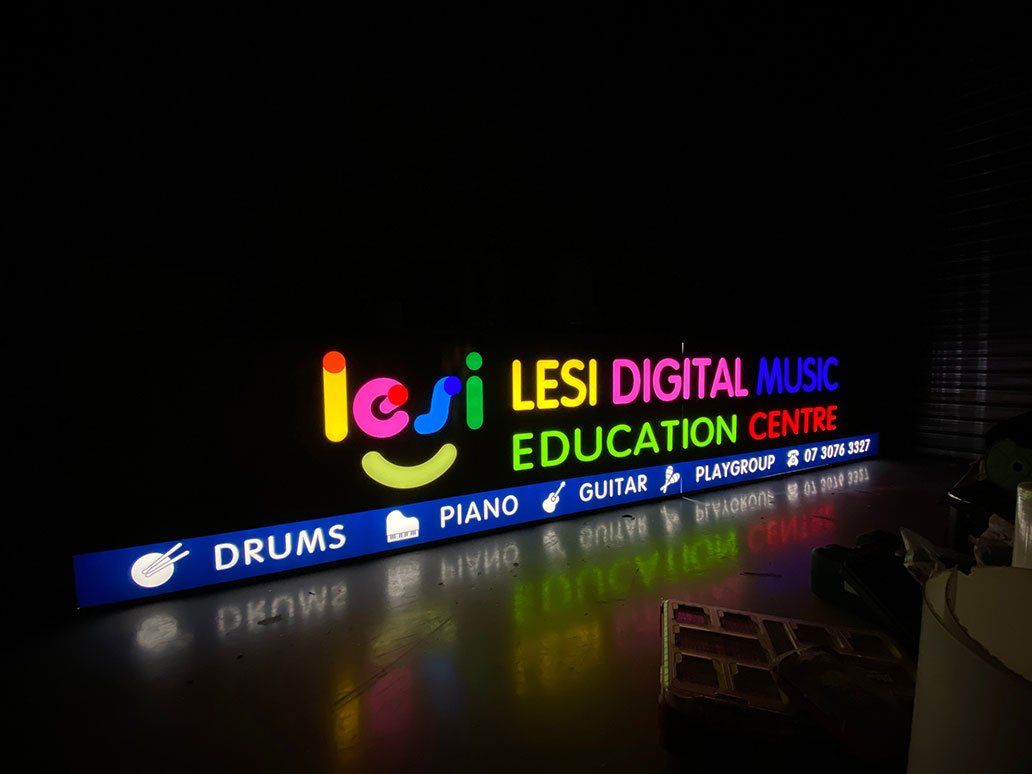 Colorful 3d Lightbox — Signage In Acacia Ridge, QLD