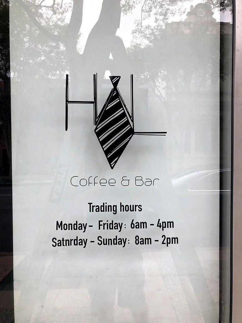 Logo On Glass — Signage In Acacia Ridge, QLD