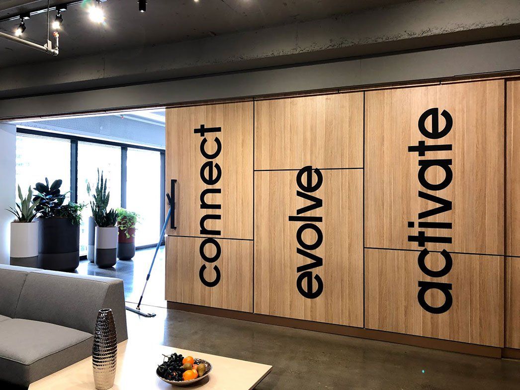 Black Paint On Wood Wall — Signage In Acacia Ridge, QLD