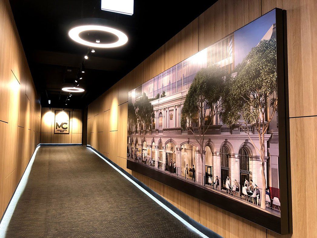 Wall Painting With Custom Lighting — Signage In Acacia Ridge, QLD