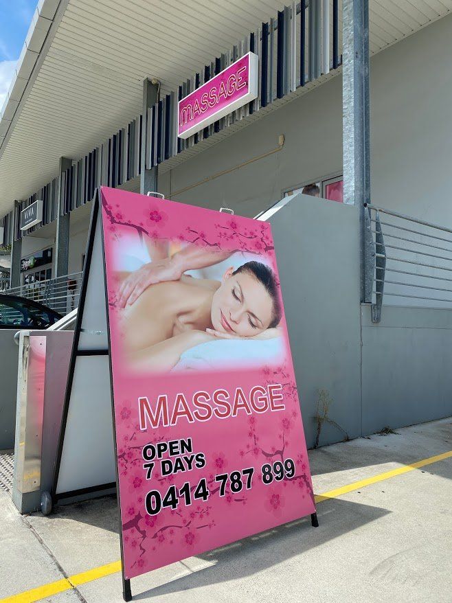 Massage Signage — Signage In Acacia Ridge, QLD