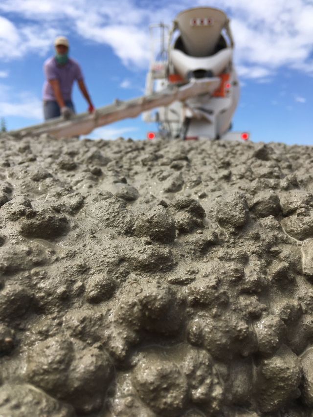 View Of Concrete — Amarillo, TX — Thomas RediMix Co Inc