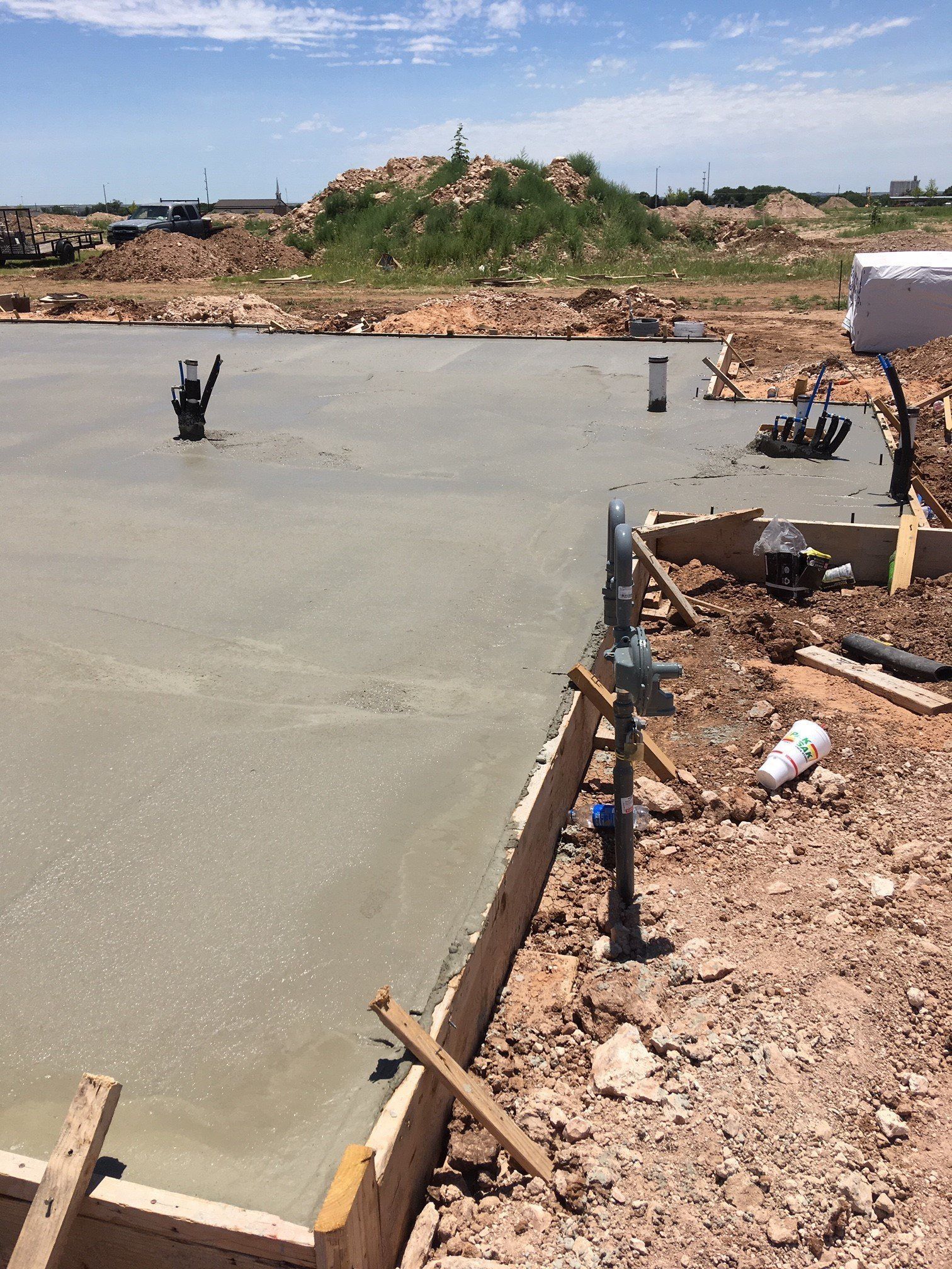 View Of Flat Concrete — Amarillo, TX — Thomas RediMix Co Inc