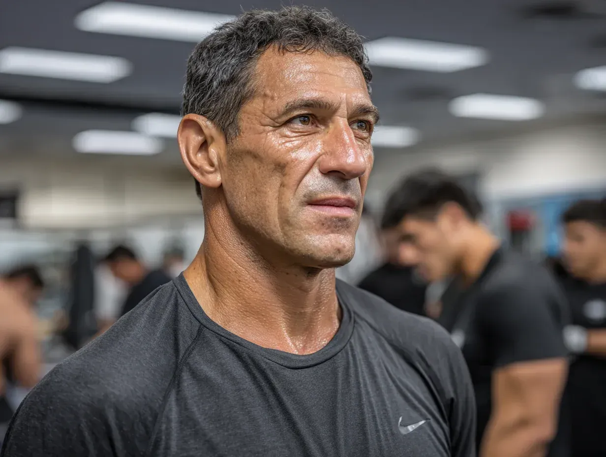 Boxer and teammates stretching together before morning session. Boxing gym fostering camaraderie and unity. Boxing training prioritizing warm-up and injury prevention. Boxing conditioning encouraging teamwork and support.
Coach correcting boxer’s stance during padwork routine. Boxing training emphasizing fundamentals and structure. Boxing conditioning refining alignment and posture. Boxing gym nurturing technical growth and attention to detail.
Group of fighters performing synchronized shadowboxing. Boxing training developing rhythm and awareness. Boxing conditioning enhancing focus and consistency. Boxing gym alive with collective discipline and motion.
Coach leaning against ropes observing sparring round quietly. Boxing mentorship centered on strategy and observation. Boxing training teaching patience and analysis. Boxing gym filled with focus and mutual respect.
Boxer sparring as teammates cheer encouragement from outside ring. Boxing gym atmosphere filled with energy and support. Boxing training blending competition and teamwork. Boxing conditioning testing endurance and confidence.
Coach demonstrating defensive head movement technique to class. Boxing training prioritizing timing, reaction, and control. Boxing conditioning refining fluidity and focus. Boxing gym fostering mastery through repetition.
Boxer shadowboxing beside teammates, moving in synchronized flow. Boxing training uniting individuals in rhythm. Boxing conditioning promoting consistency and awareness. Boxing gym energy balanced between calm and intensity.
Coach patting boxer on shoulder after successful padwork round. Boxing mentorship encouraging growth and confidence. Boxing training reinforcing effort and progress. Boxing conditioning strengthening mental resilience.
Team huddles around coach after class, gloves resting on mats. Boxing gym culture centered on discipline and unity. Boxing training blending exhaustion and accomplishment. Boxing conditioning embodying commitment and focus.
Coach counts out loud as fighters complete final pushups together. Boxing training ending with shared effort and determination. Boxing conditioning testing endurance and teamwork. Boxing gym built on accountability and pride.