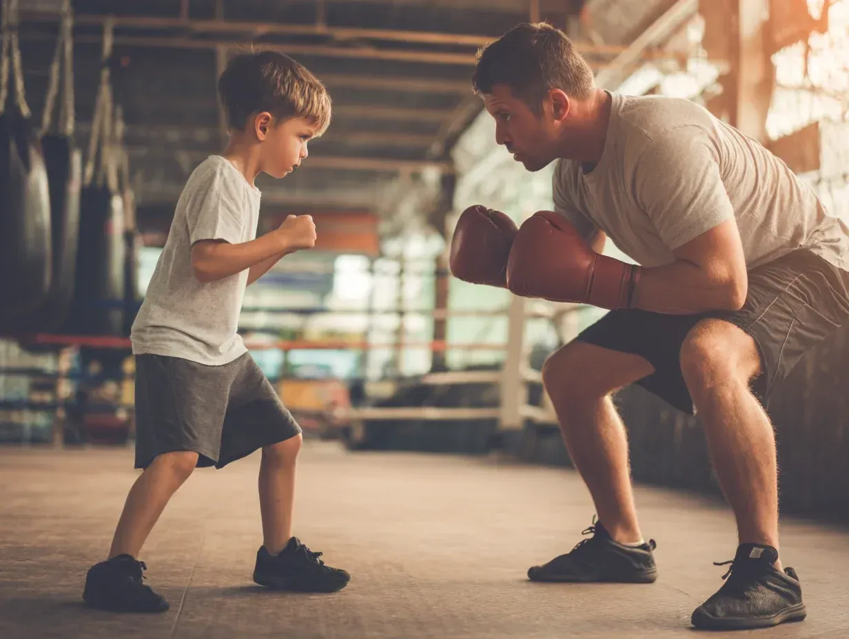 Boxer shadowboxing shirtless under blazing sun. Boxing conditioning emphasizing rhythm, breathing, and motion. Boxing training balancing endurance and artistry. Boxing fitness showcasing resilience and focus.
Coach timing rounds while fighter hits mitts on concrete platform. Boxing training replicating real fight intensity. Boxing conditioning improving pace, accuracy, and reaction. Boxing fitness merging simplicity and power.
Boxer skipping rope barefoot on worn-out mat, focus unwavering. Boxing training reinforcing rhythm and balance. Boxing conditioning sharpening coordination and breathing. Boxing gym values applied in every motion.