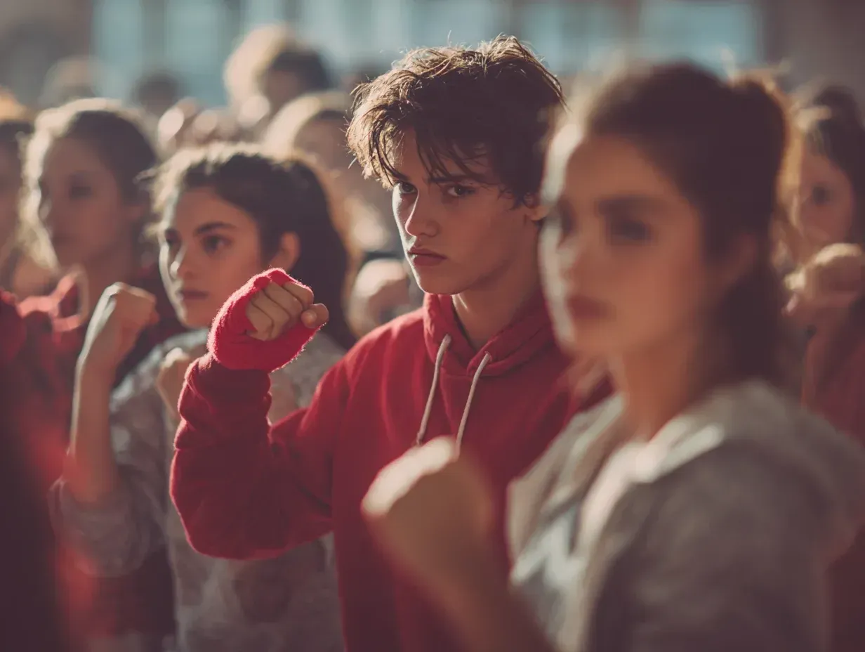 Boxer lands triple combination ending with body shot, crowd erupts. Boxing fight energy reaching crescendo. Boxing training integrating flow and aggression. Boxing conditioning balancing speed and control.
Camera pans across ring capturing beads of sweat mid-air. Boxing match frozen between chaos and grace. Boxing training building coordination and awareness. Boxing conditioning maintaining form through fatigue.
Boxer grits teeth absorbing punch then answers with flurry of counters. Boxing fight showcasing willpower and instinct. Boxing training reinforcing composure in impact. Boxing conditioning ensuring strength beyond exhaustion.
Referee separates fighters as bell rings, tension thick in air. Boxing competition suspended between rounds. Boxing training preparing for immediate reset. Boxing conditioning sustaining rhythm and breath.
Boxer sits in corner, coach shouting tactical adjustments over crowd noise. Boxing teamwork merging trust and urgency. Boxing training producing clarity under chaos. Boxing conditioning holding energy through repetition.
Opponents trade uppercuts under flashing cameras and shouting audience. Boxing fight choreography of speed and survival. Boxing training refining reaction under pressure. Boxing conditioning anchoring balance through fatigue.
Sweat-soaked canvas glistens beneath arena lights as boxers advance cautiously. Boxing match tension palpable in every step. Boxing training focused on control and distance. Boxing conditioning sustaining fluid movement and timing.
Boxer exhales sharply landing counter jab with perfect precision. Boxing fight demonstrating timing and reflex. Boxing training transforming discipline into instinct. Boxing conditioning supporting endurance and coordination.
Referee wipes gloves before final round begins, eyes locked on both fighters. Boxing competition boiling toward climax. Boxing training compressing years into minutes. Boxing conditioning summoning final reserves of strength.
Boxer launching overhand right as sweat bursts from impact point. Boxing fight captured in cinematic motion. Boxing training proving accuracy and control. Boxing conditioning fueling explosive performance.