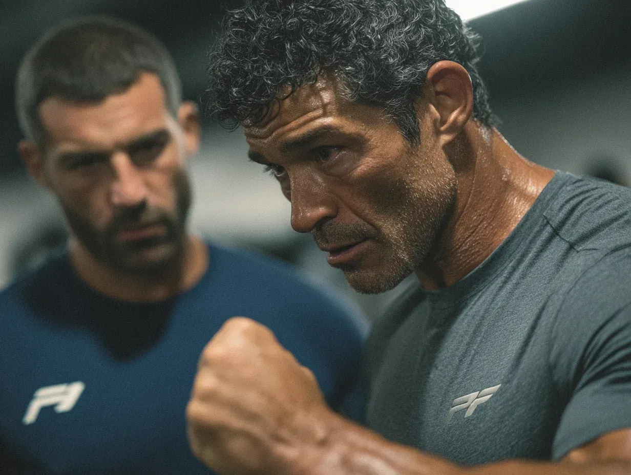 Boxer lacing gloves tightly before training session, focus intense under gym lighting. Boxing preparation showing discipline and readiness. Boxing training combining control, confidence, and precision. Boxing gym atmosphere filled with focus, breath, and determination.
Coach adjusts fighter’s stance mid-punch during technical boxing drill. Boxing training refining balance, form, and mechanics. Boxing gym highlighting mentorship, structure, and technique. Boxing conditioning session focused on power and control.
Sweat explodes from gloves as boxer connects with pad during mitt drill. Boxing coach calling rhythm and combinations. Boxing training enhancing reaction and timing. Boxing fitness demanding power, speed, and endurance.
Boxer shadowboxing beneath flickering fluorescent lights. Boxing training emphasizing footwork and flow. Boxing gym filled with echoes of punches and breath control. Boxing workouts enhancing movement, rhythm, and mental clarity.
Boxing coach and student working heavy bag together, guiding punch angles and pace. Boxing training sharpening control and consistency. Boxing conditioning combining strength, coordination, and focus. Boxing gym radiating determination and drive.
Boxer sits on ring edge between rounds, gloves resting on knees, sweat dripping. Boxing training testing willpower, stamina, and mindset. Boxing conditioning supporting endurance and recovery. Boxing gym representing grit and dedication.
Close-up of boxing gloves mid-contact on heavy bag, sparks of chalk flying. Boxing training emphasizing timing and explosiveness. Boxing fitness pushing limits of strength and control. Boxing gym filled with discipline and rhythm.
Boxer performing high-speed jump rope drills in ring corner. Boxing training building rhythm, coordination, and stamina. Boxing fitness routine for agility and footwork. Boxing gym pulsing with energy and focus.
Trainer counting punch cadence while fighter hits pads in perfect rhythm. Boxing training improving reflex, precision, and form. Boxing gym echoing with thuds of impact and breath. Boxing fitness focused on power, control, and endurance.