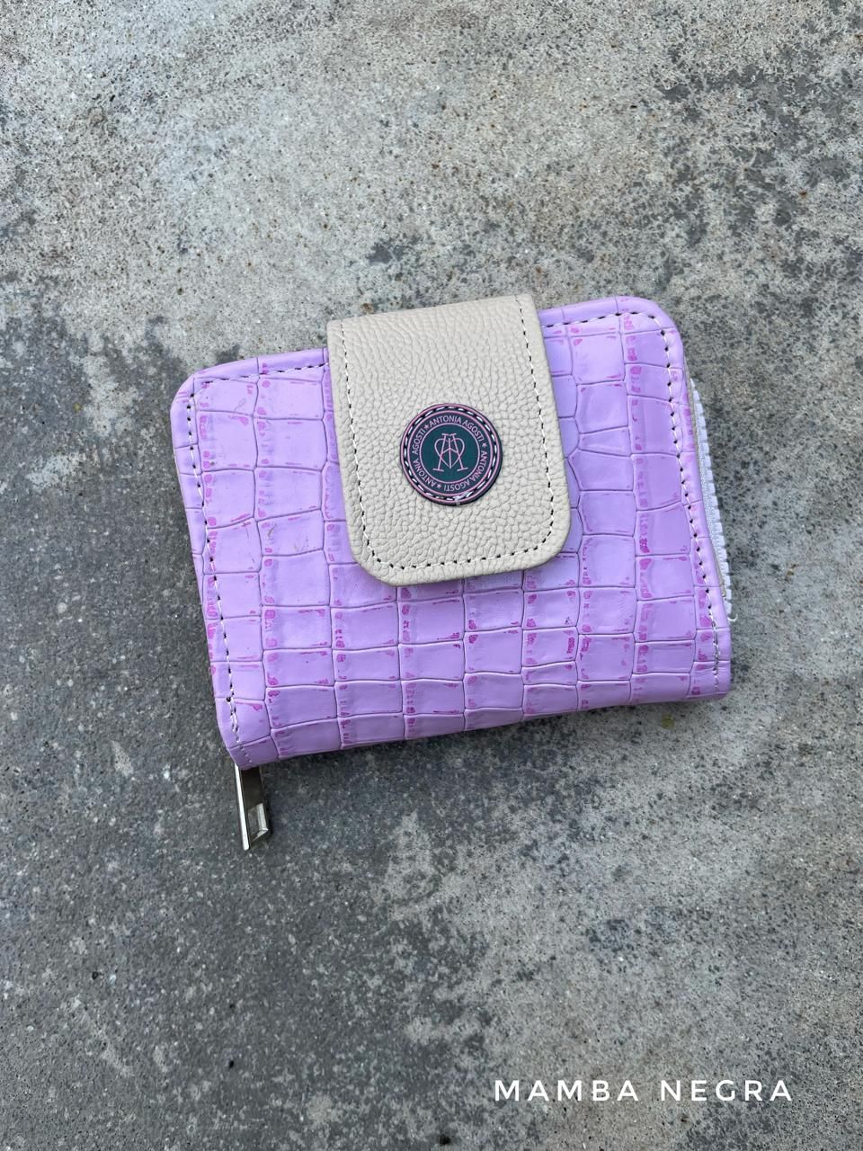 Billetera pocket lila